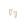 Pavé Huggie Latch Earring in yellow gold with black pavé diamonds, front and side view